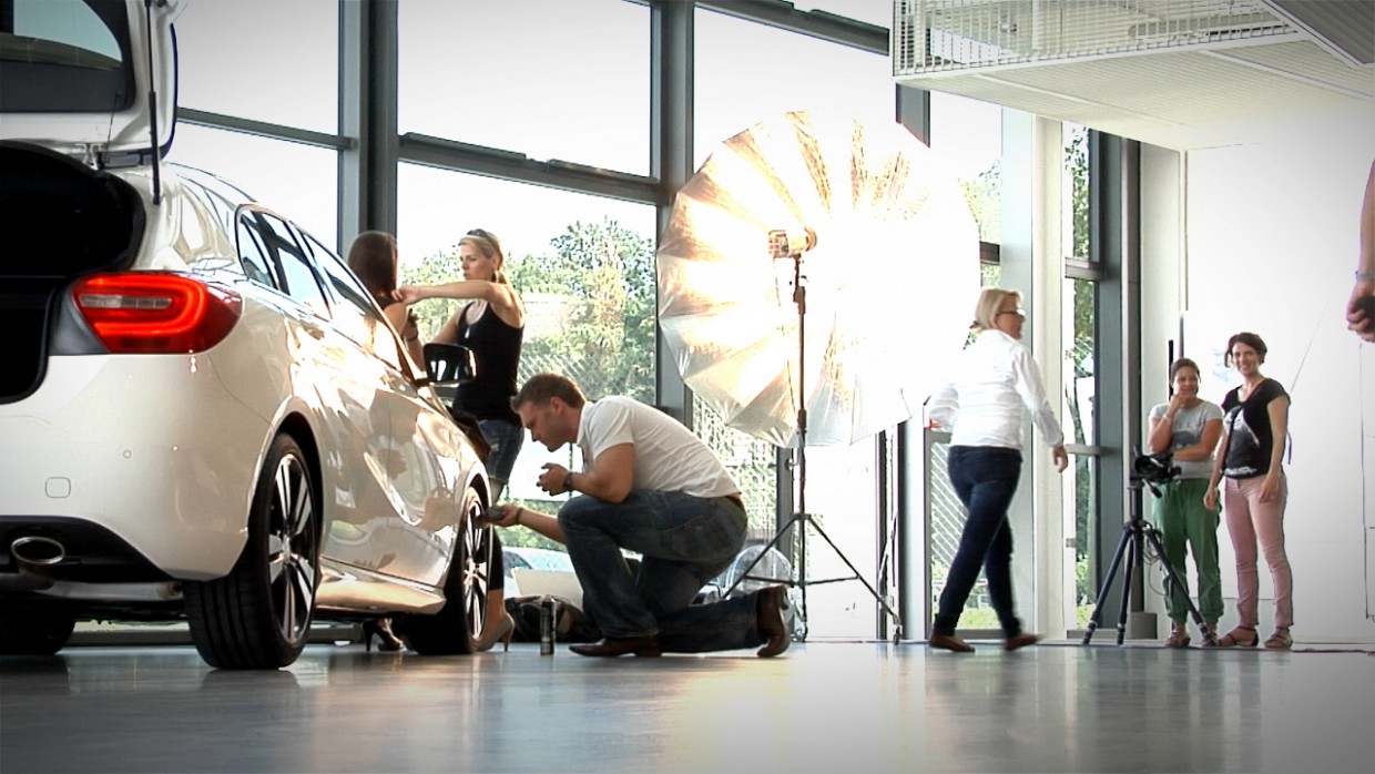 Making-of Fashion Shooting Bild 8